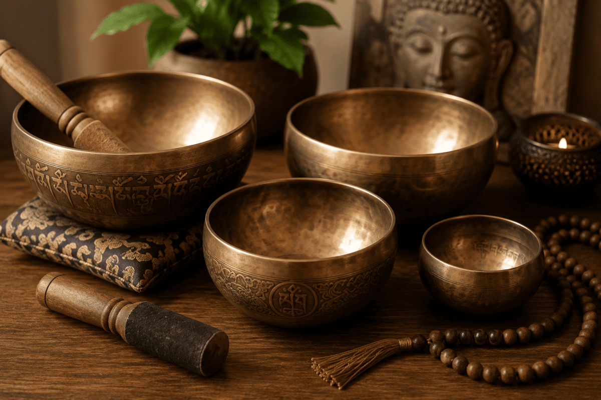 Tibetan singing bowls