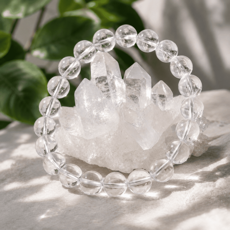 genuine natural clear quartz