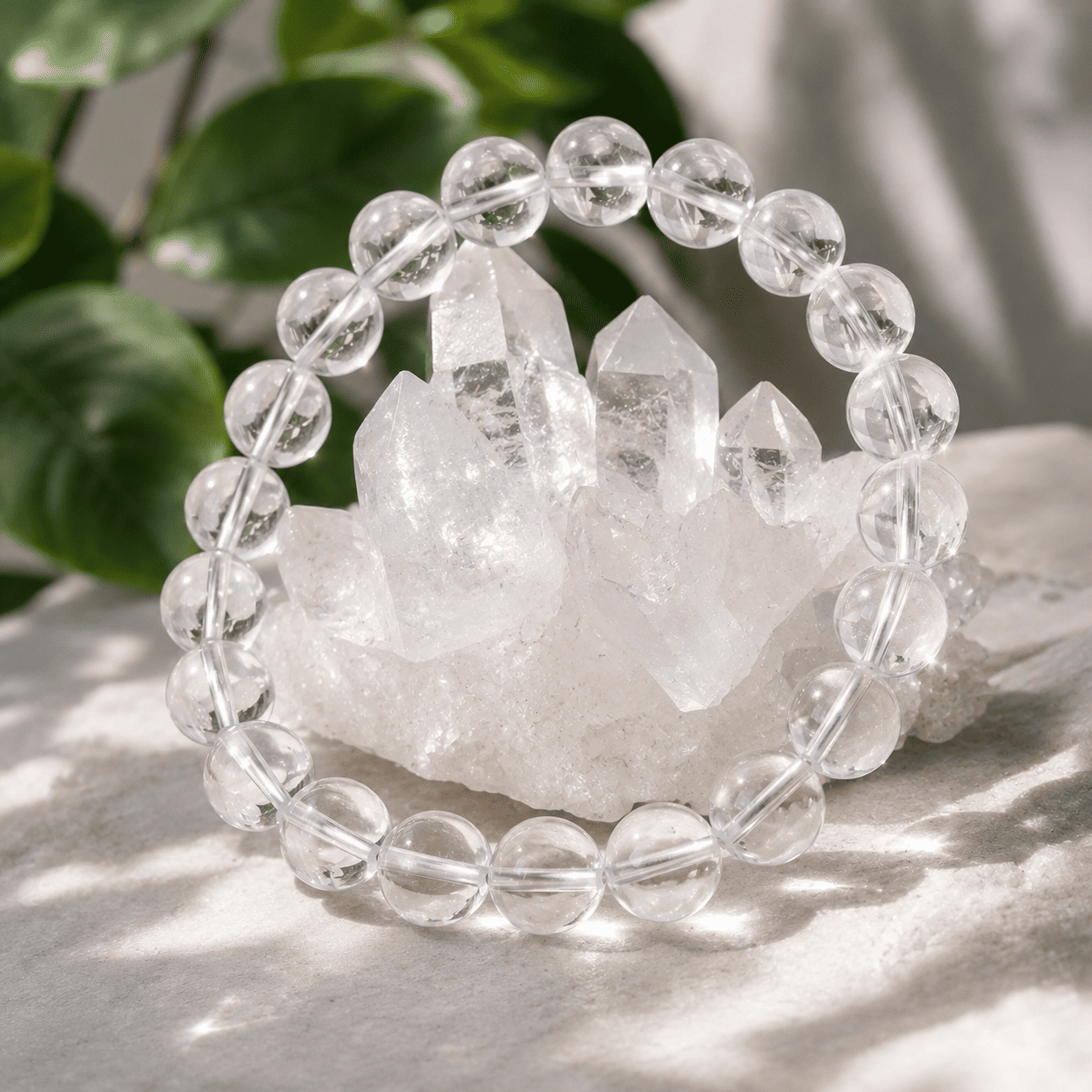 genuine natural clear quartz