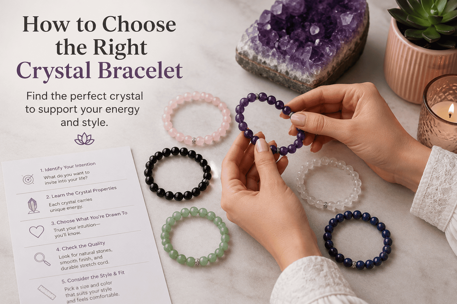 How to Choose the Right Crystal Bracelet