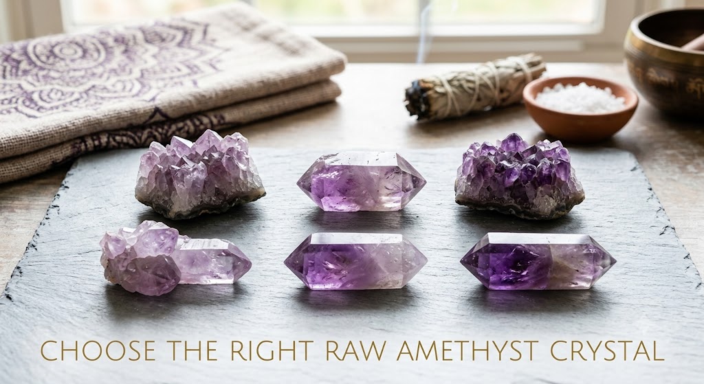 How to Choose the Right Raw Amethyst Crystal for Your Energy Practice