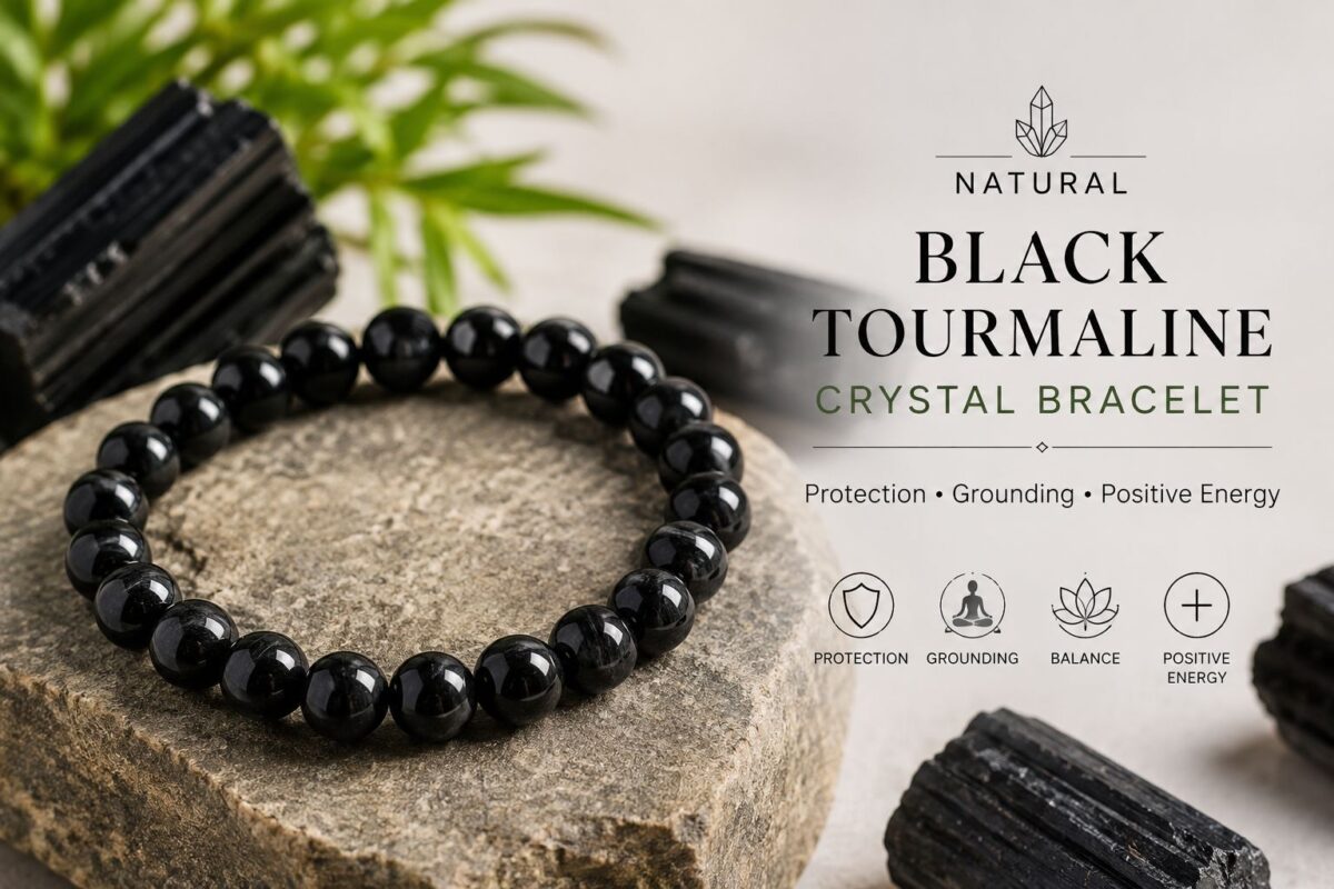 black tourmaline bracelet