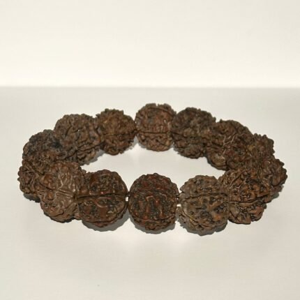 Natural Nepal Rudraksha Spiritual Bracelet  5 Mukhi (Panchmukhi)