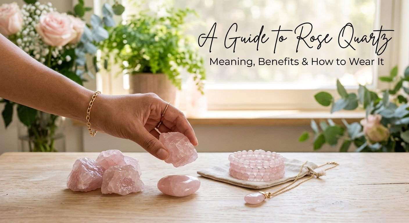 rose quartz crystal