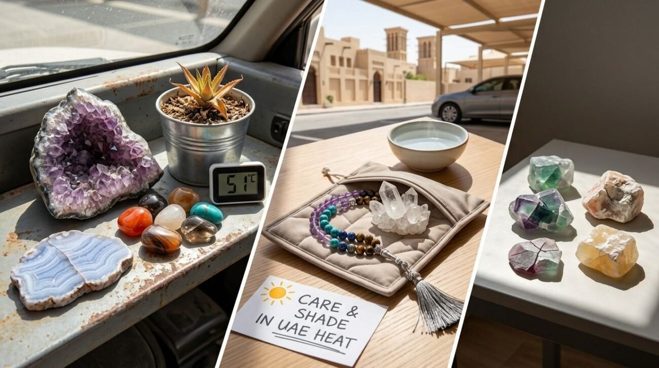 crystals in heat UAE