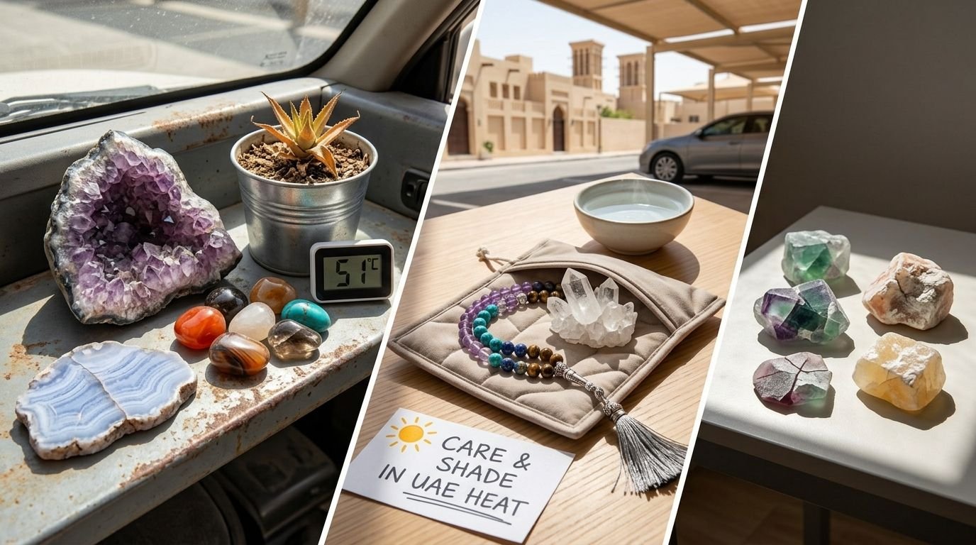 crystals in heat UAE
