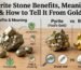 pyrite stone benefits